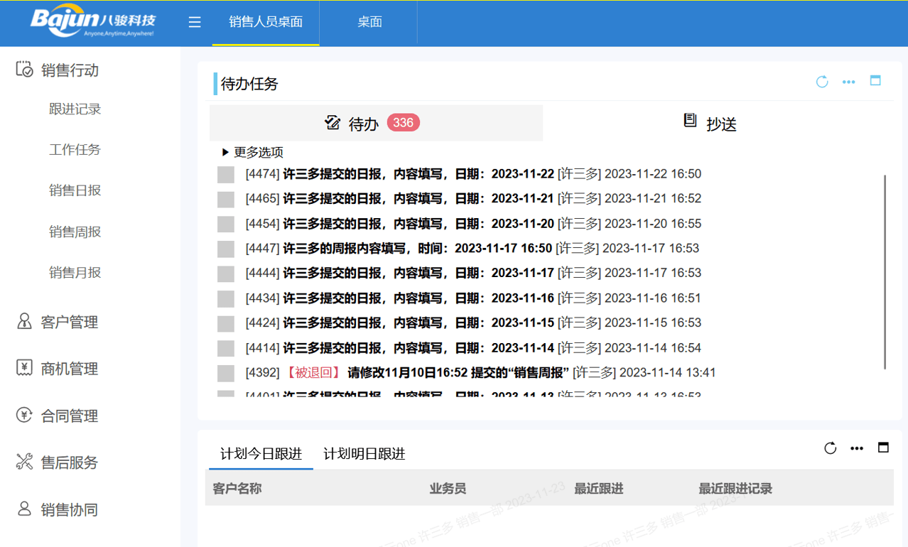 如何使用CRM系統(tǒng)日報管理提升效率及團隊協(xié)作能力？