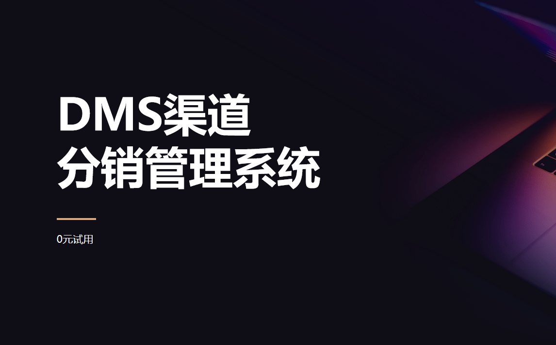 DMS渠道分銷管理系統