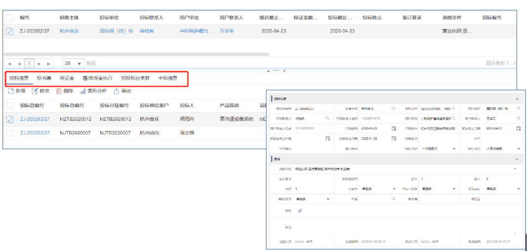 項目型CRM中的投標(biāo)管理